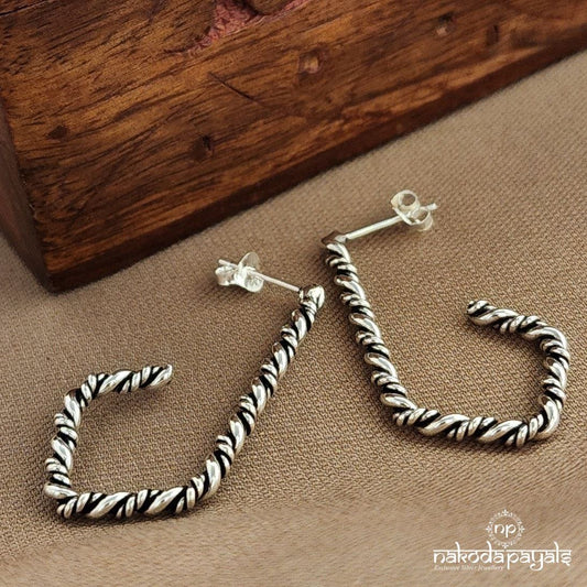 Classic Braided Earrings (B0561)