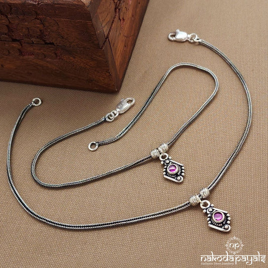 Gulaab Drop Anklets (A6763)