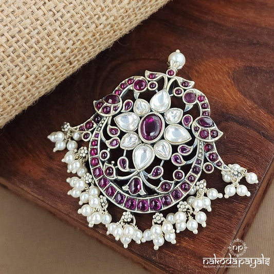 Pink Leaf Pendant (P2527)