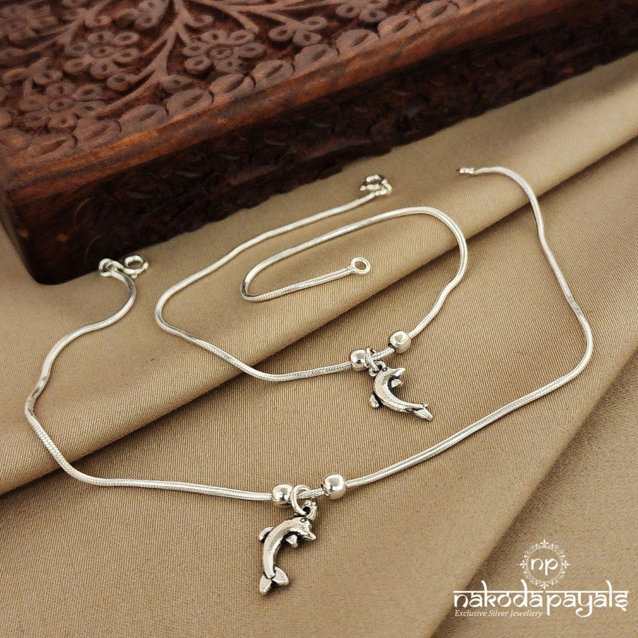 Dolphin Flat Anklets (A5513)