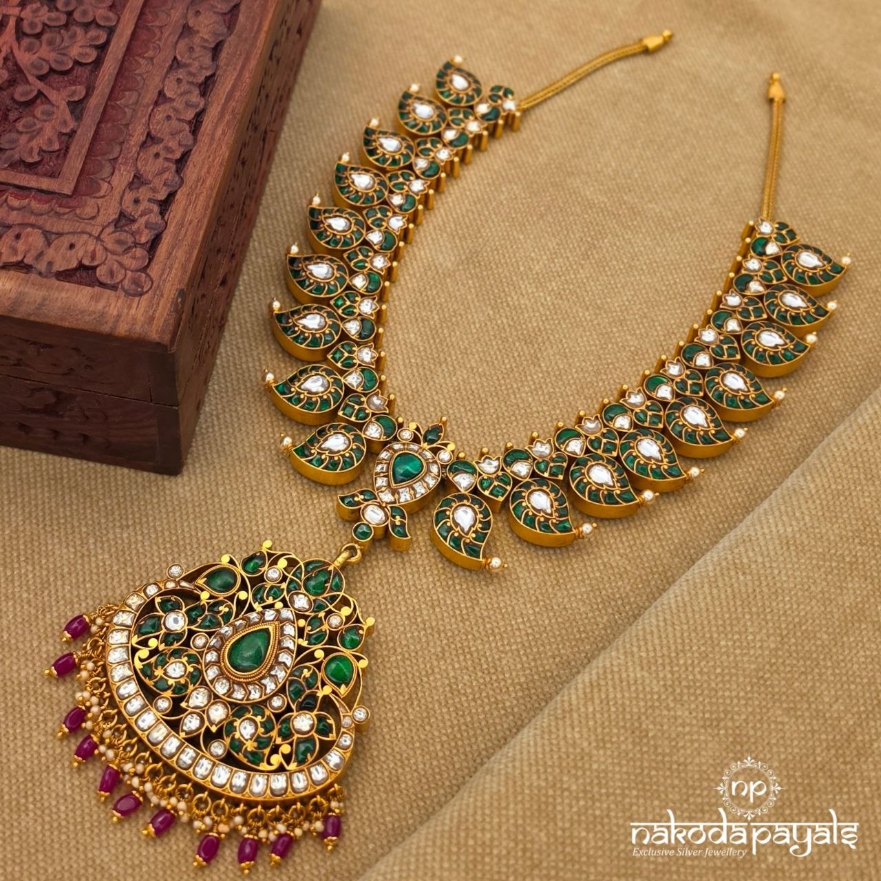Mango Reversible Kundan Neckpiece (Gn10509P)