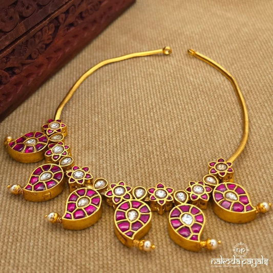 Mango Reversible Kundan Neckpiece (Gn10516)