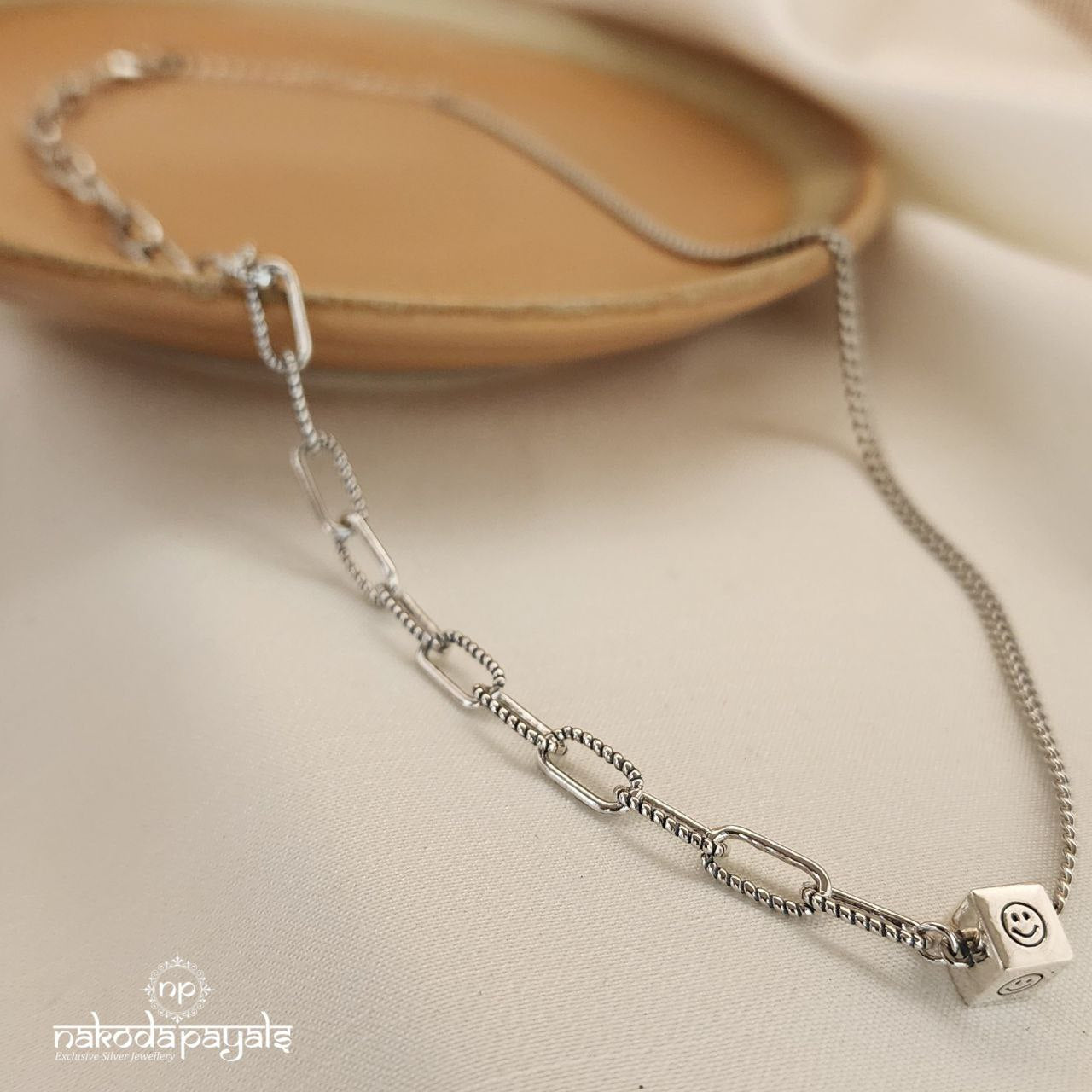 Joy Link Smiley Men’s Neckchain (Mc0880)