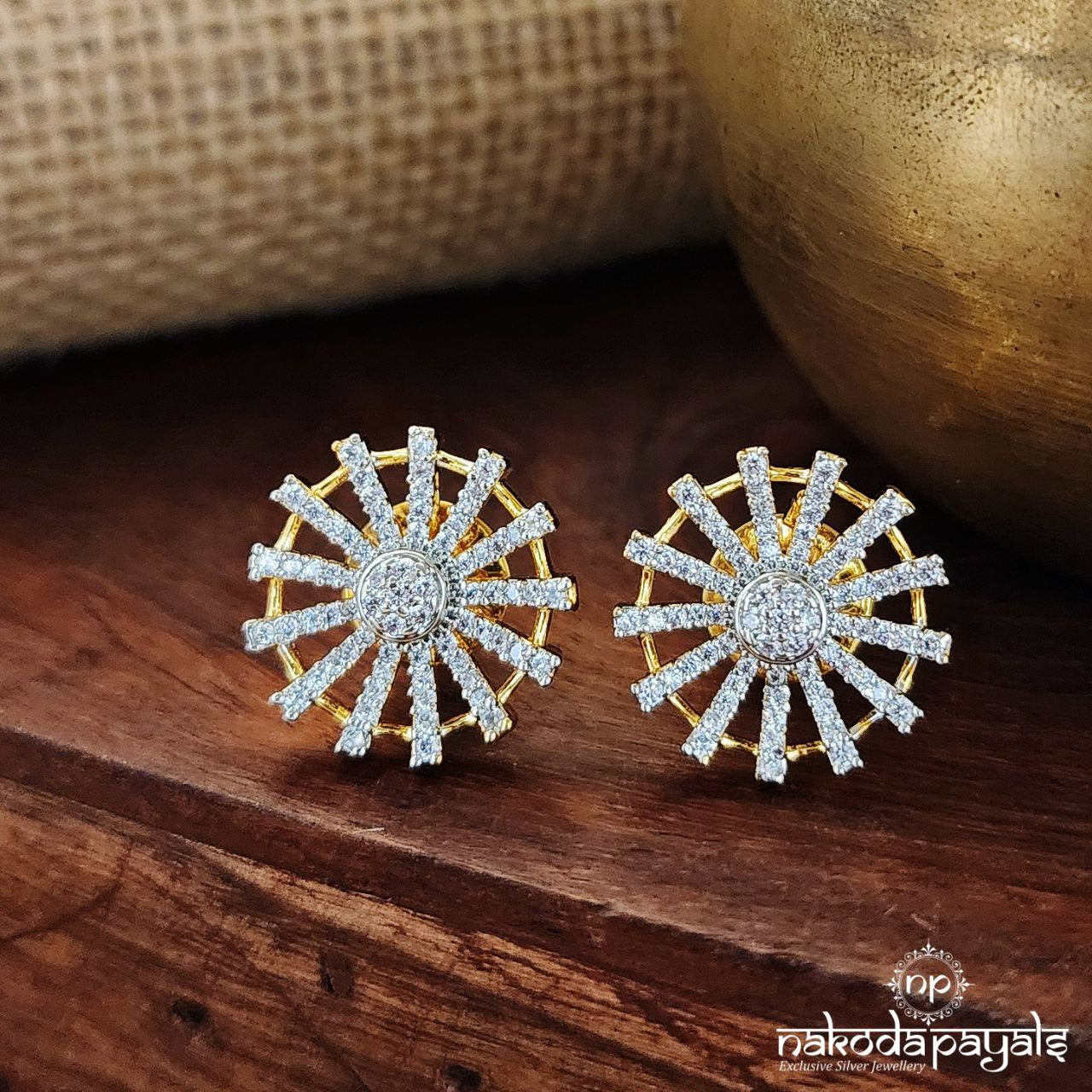 Stunning Sparkling Studs (Ge8406)