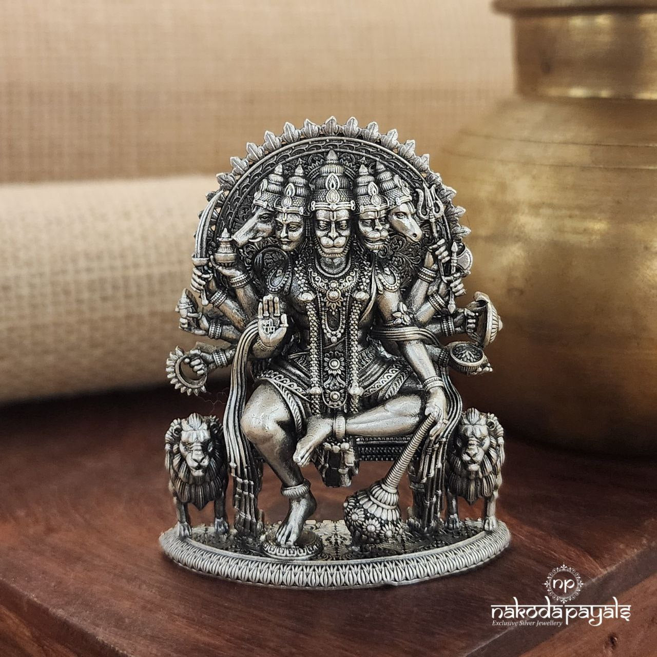 Panchmukhi Hanuman Idol (Aa1330)