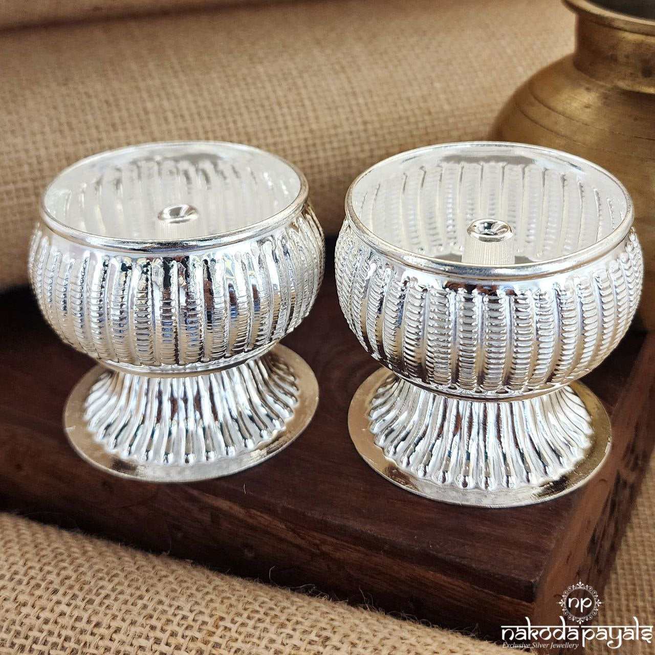 Sacred Wick Deepa Pairs (Small)  (Aa1390)