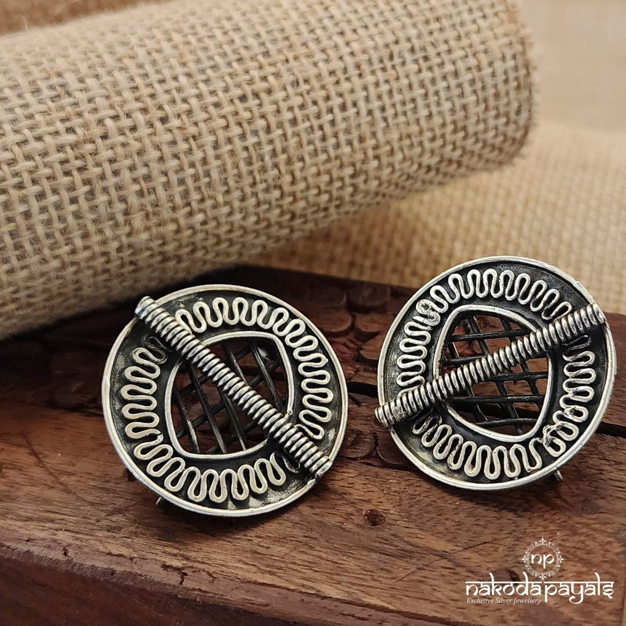 Tribal Net Earrings (S9334)