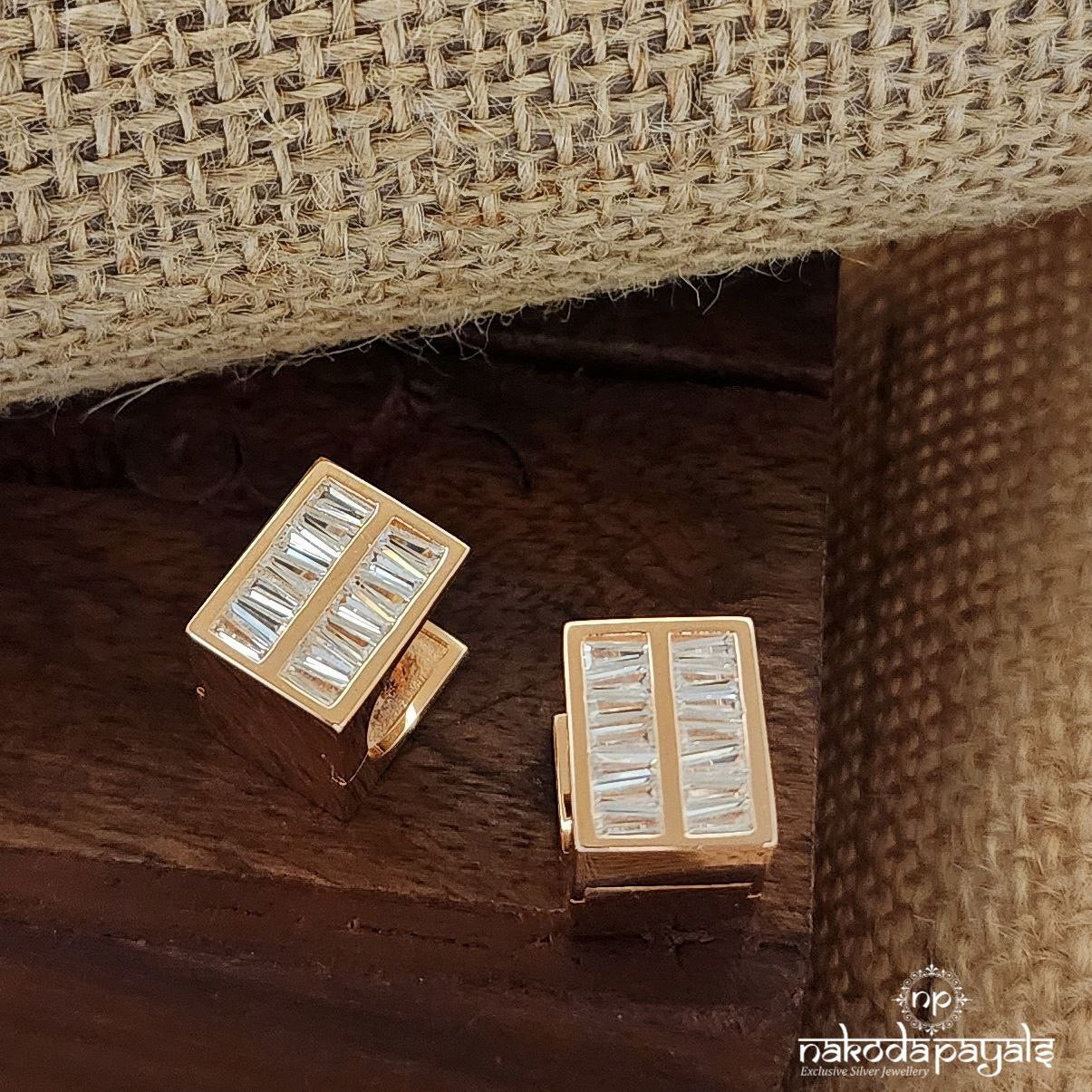 Classic Rose Gold Studs (St3001)