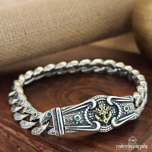 Stylish Linked Men’s Bracelet (Mc0885)