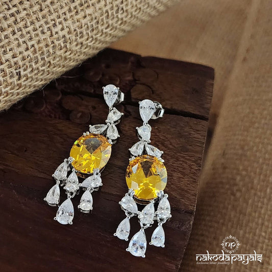 Sun leaf Drops Earrings (St3230)