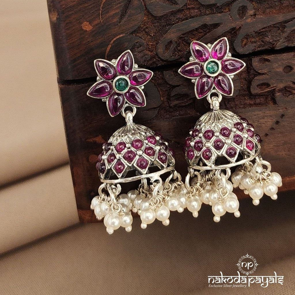 Floral jhumka (J5563)