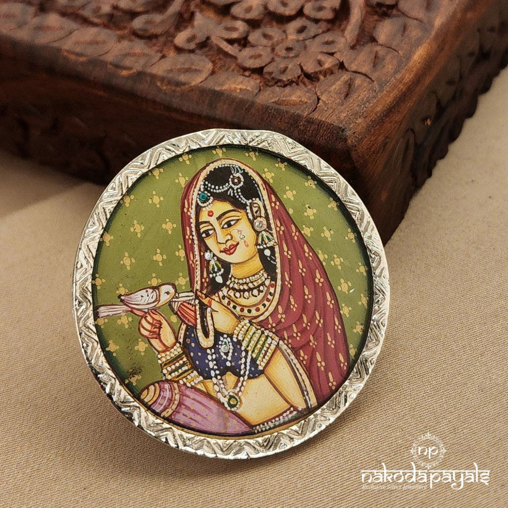 Rani Padmavati Painted Finger Ring (F2370)