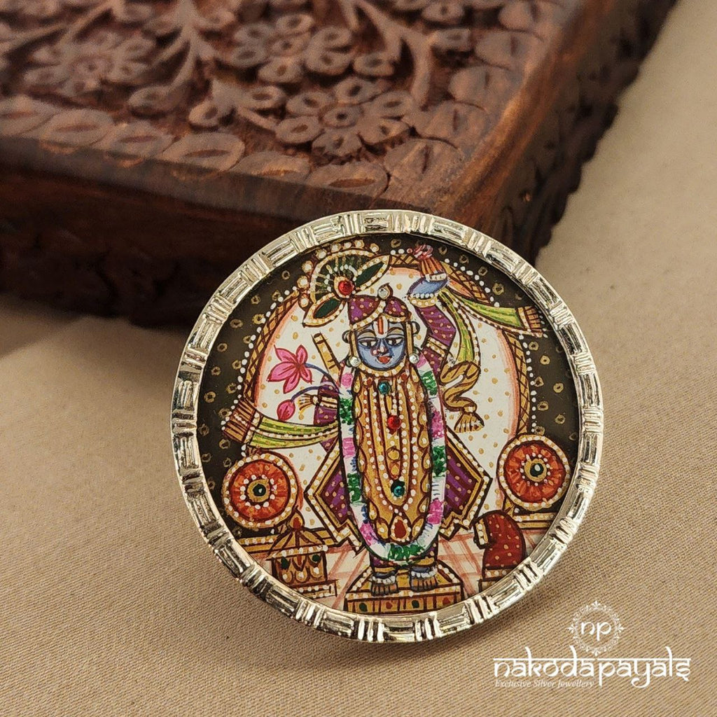 Srinathji Painted Pendant (F2376)