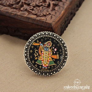 Shrinath ji Painted Pendant (F2377)