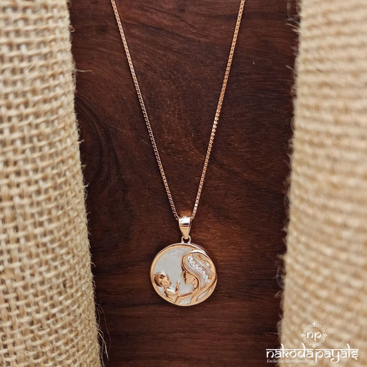 Golden Bond Rosegold Neckpiece (St3145)