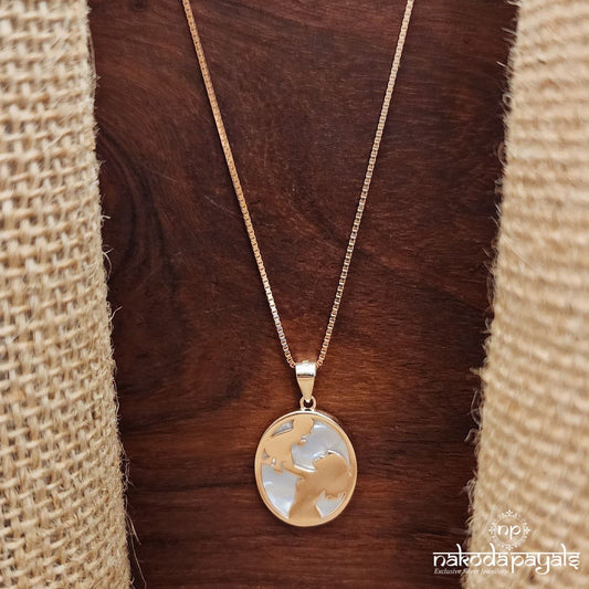 Gift Of Life Rosegold Neckpiece (St3141)