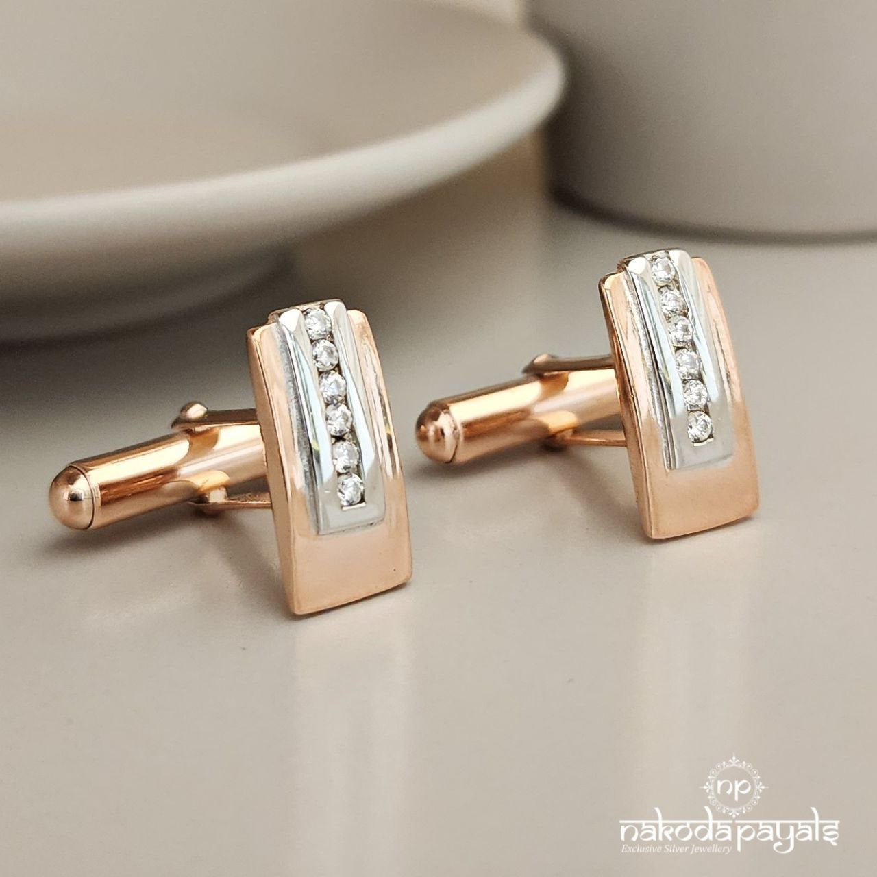 Linkstone Rosegold Cufflinks (CF0197)