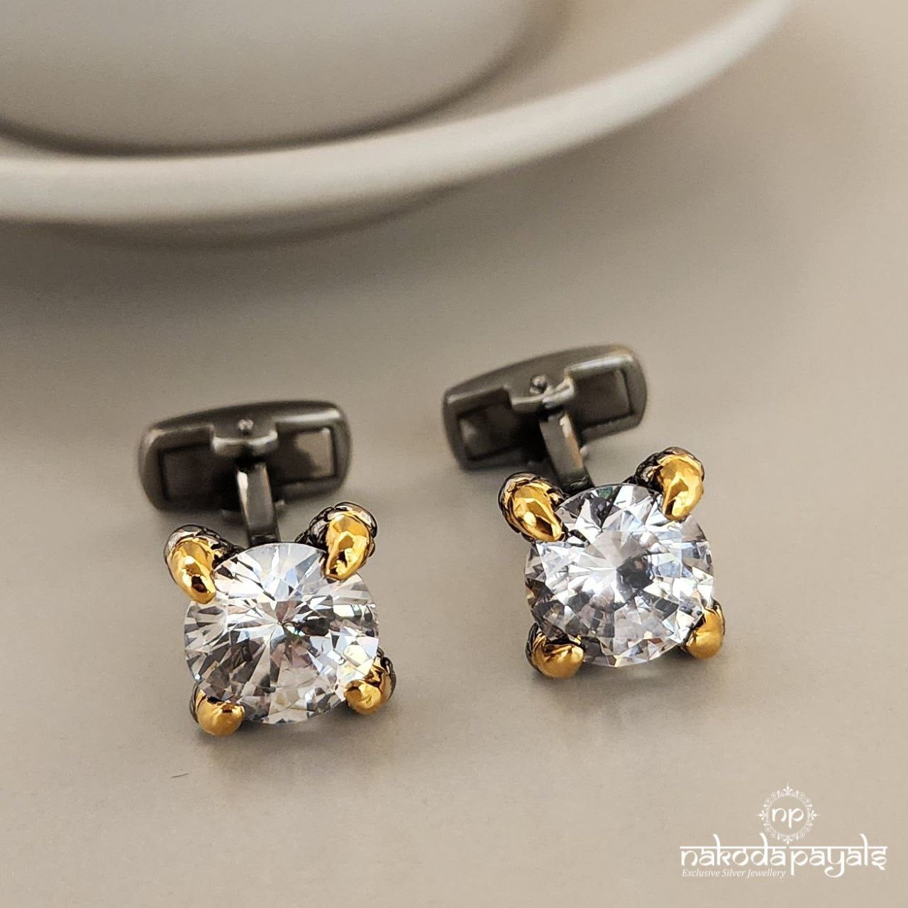 Crystal Crest Cufflinks (CF0220)