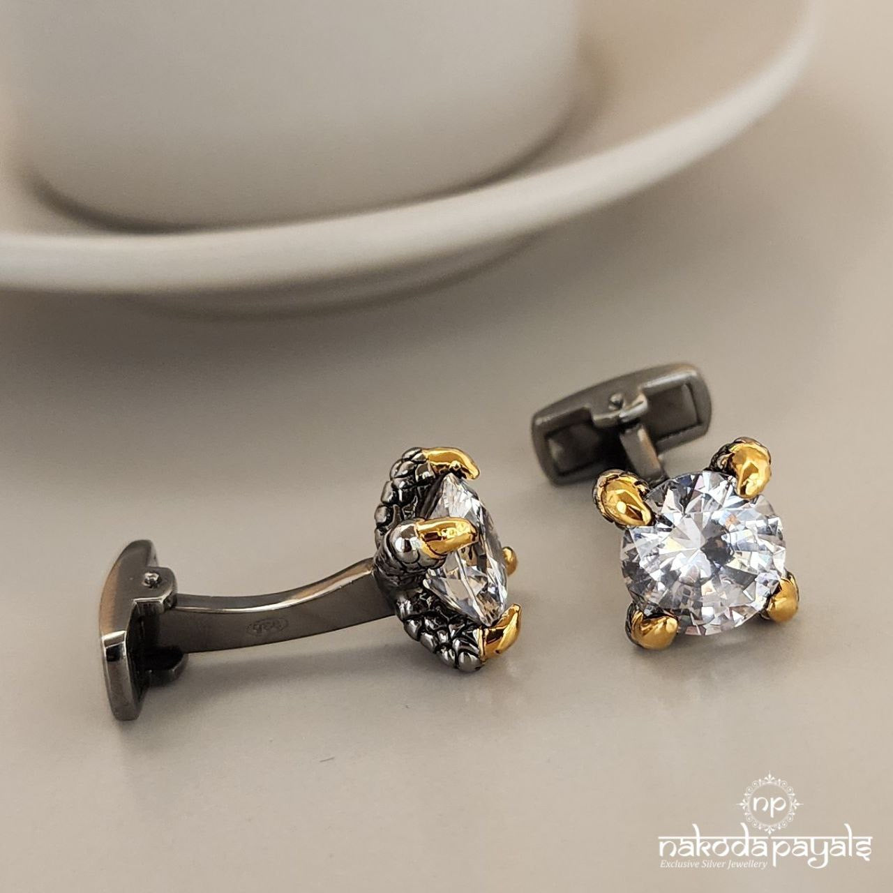 Crystal Crest Cufflinks (CF0220)
