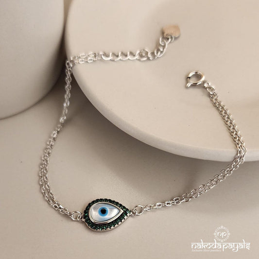 Green Evil Eye Bracelet (Br1609)