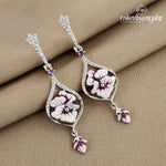 Popping Rose & Bud Earrings  (St1869)