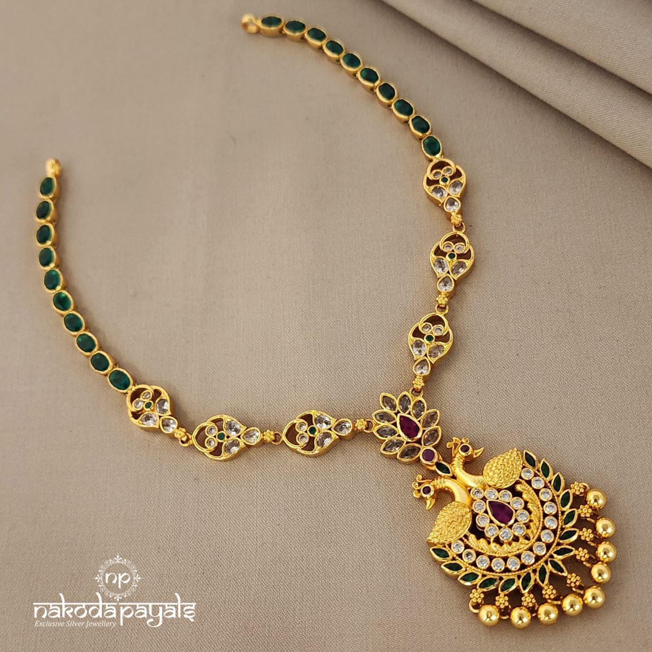 Royal Peacock Neckpiece (GN6027)