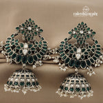 Gracious Green Jhumka (J4905)