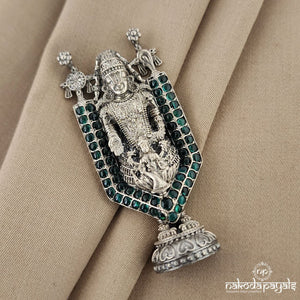 Green Venkateshwara Pendant (P2015)