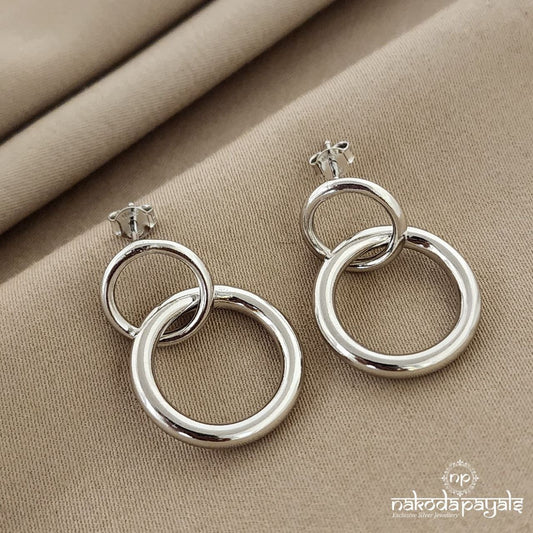Double Circled Earrings (B0442)