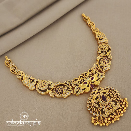Choicest Peacock Neckpiece (GN6047)