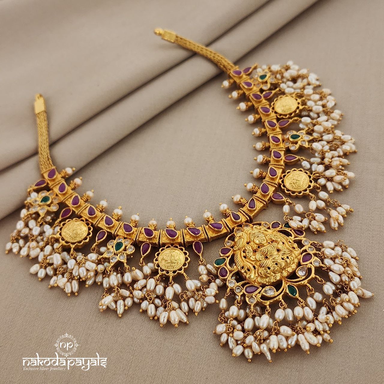 Lakshmi Guttapusalu Neckpiece (GN6069)