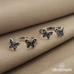 Butterfly Marcasite Toerings (T2769)