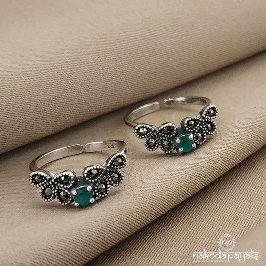 Green Toerings Pair (T2786)