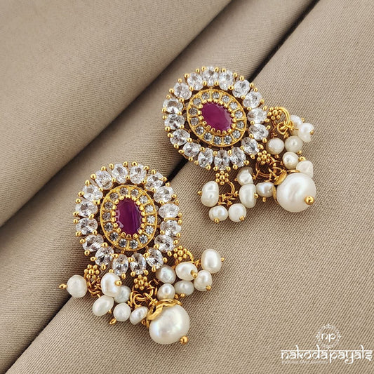 Coruscating Ruby Studs (GE6049)