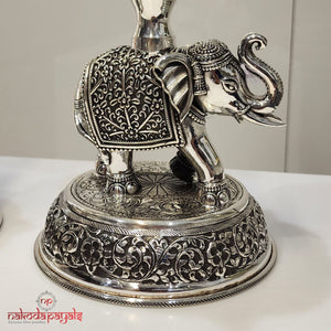 Elephant Deepam Pair (Aa0372)