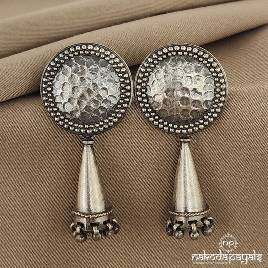 Oxidised Cone Jhumka (J4919)