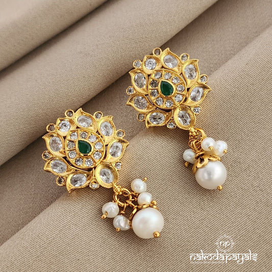 Lotus Green Studs (GE6141)