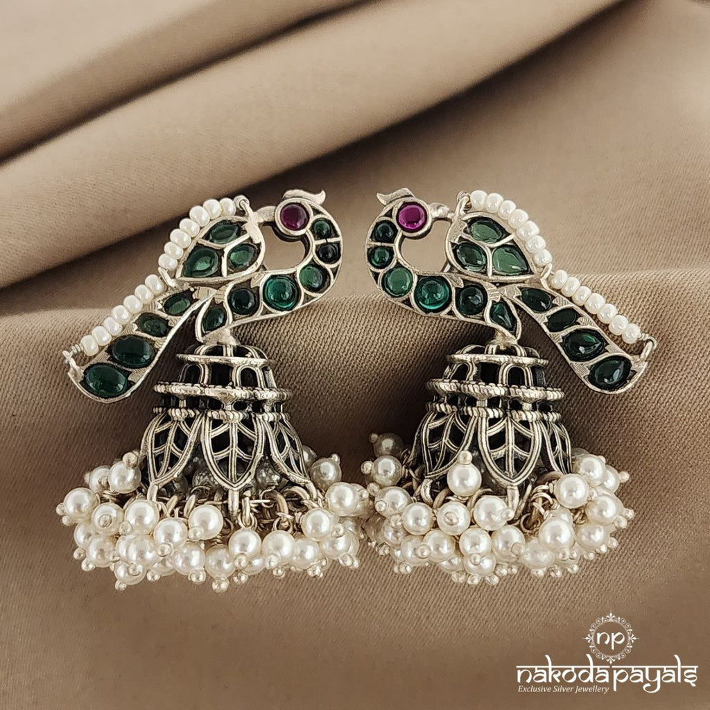 Peacock Green Jhumka (J4946)