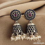 Blue Pearl Jhumka (J4962)