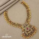 Navarathna Peacock Neckpiece (GN709)