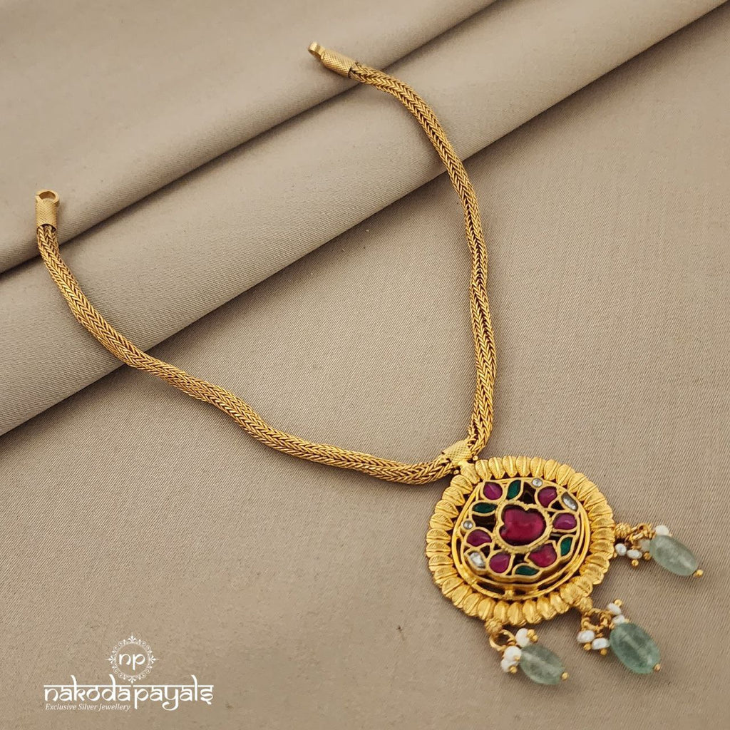 Alluring Kundan Rope Neckpiece (GN6202)