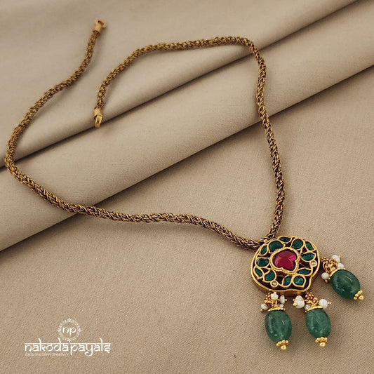 Pretty Kundan Rope  Neckpiece (GN6209)