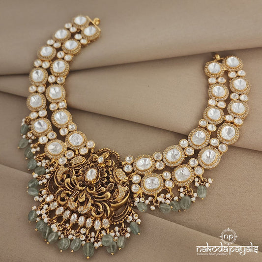 Stunning Moissanite Neckpiece (GN6256)