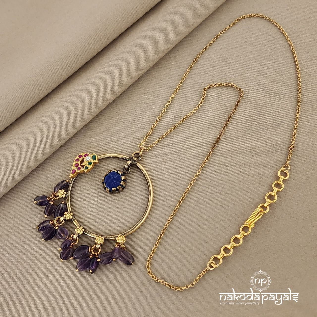 One Of A Kind Lapis Neckpiece (GN6262)