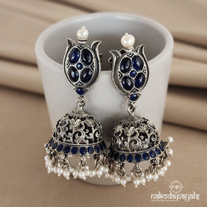 Agreeable Blue Jhumka (J5040)