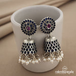 Beguiling Blue Jhumka (J5089)