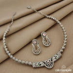 Delicate Twisted Neckset With Earrings (St1934)