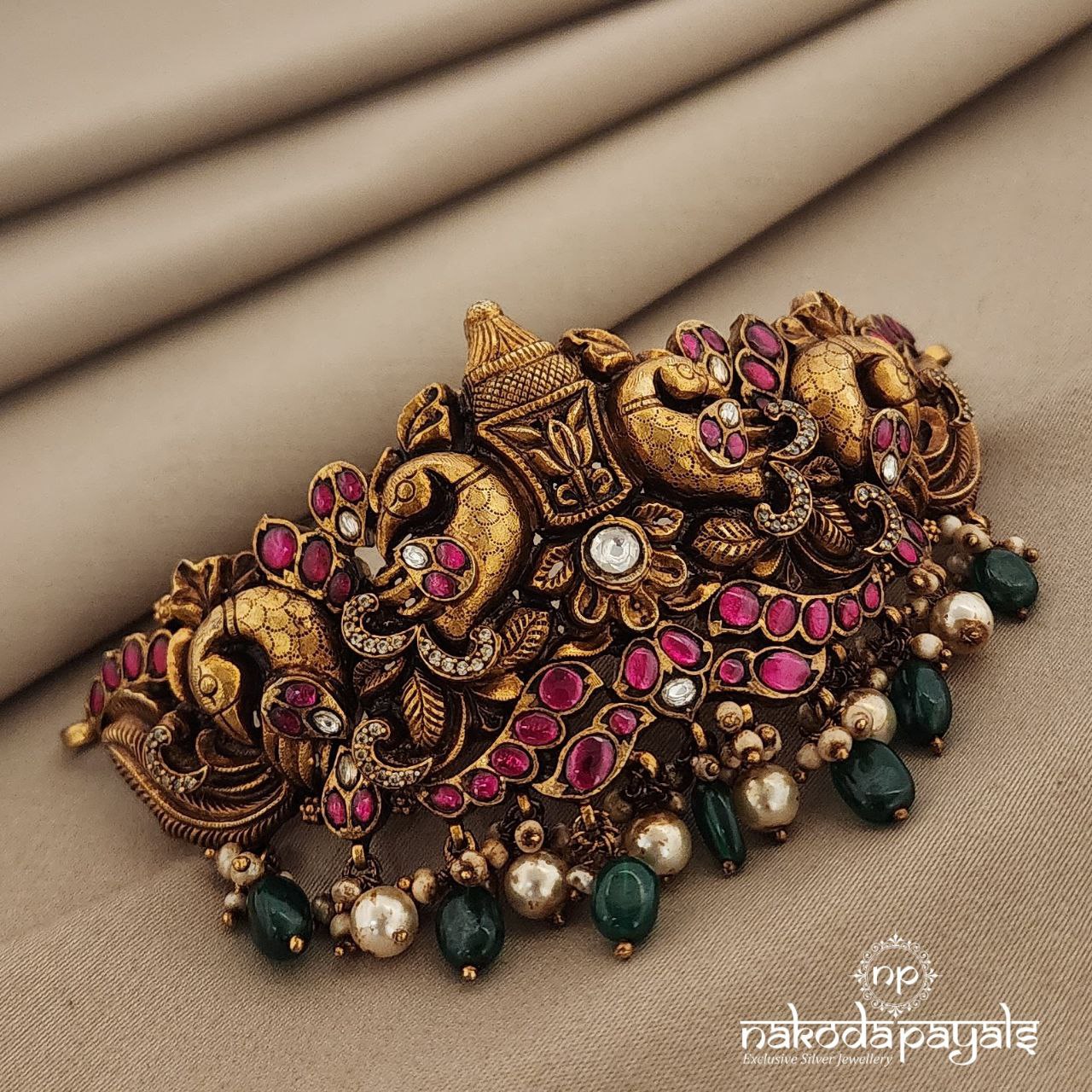 Pleasing Peacock Choker (GN6318)