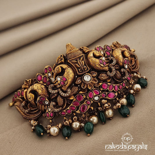 Pleasing Peacock Choker (GN6318)