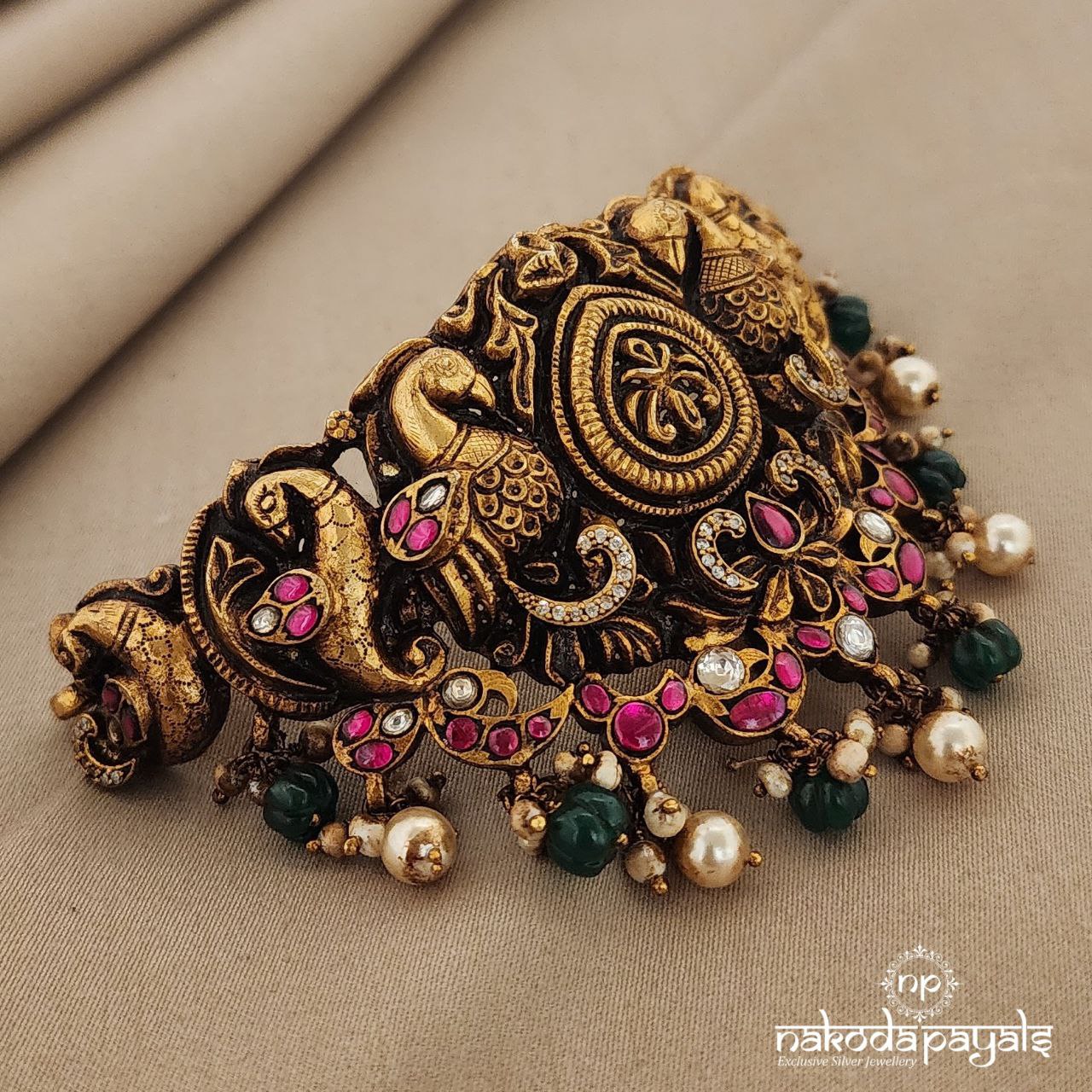 Pleasing Peacock Choker (GN6318)